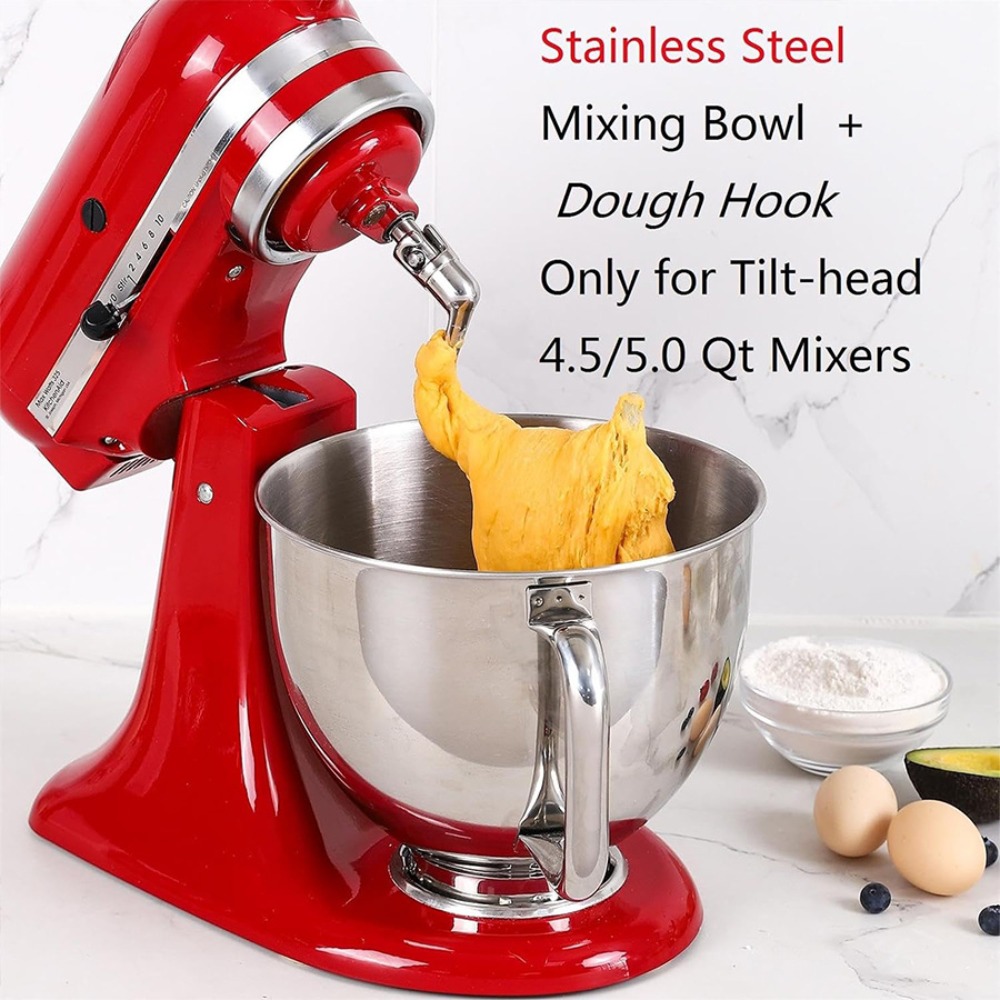 Kitchenaid Mixer Artisan 5Qt - Mangkuk Mixer 4.5-5 QT Baja Tahan