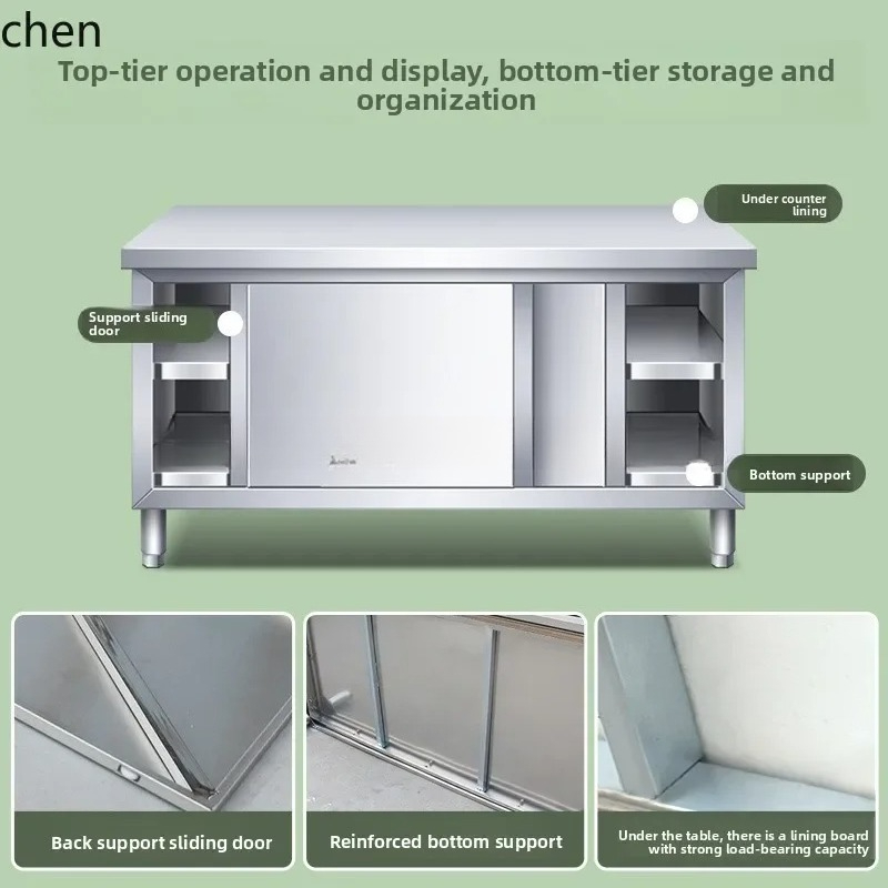 Commercial Kitchen Worktops - b1 Meja Kerja Dapur Stainless Steel