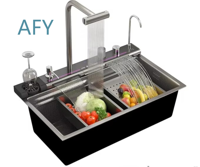 Commercial Kitchen Double Sink - Wastafel Dapur Stainless Steel Modern Model