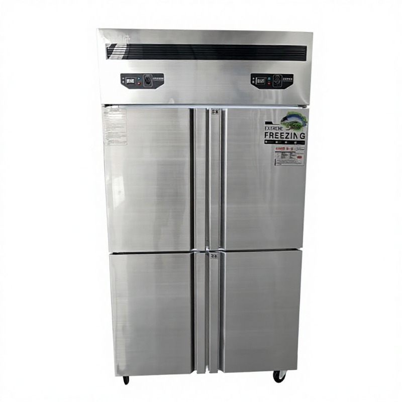 Commercial Kitchen Dimensions - Lemari Pendingin Komersial Airo Empat Pintu,