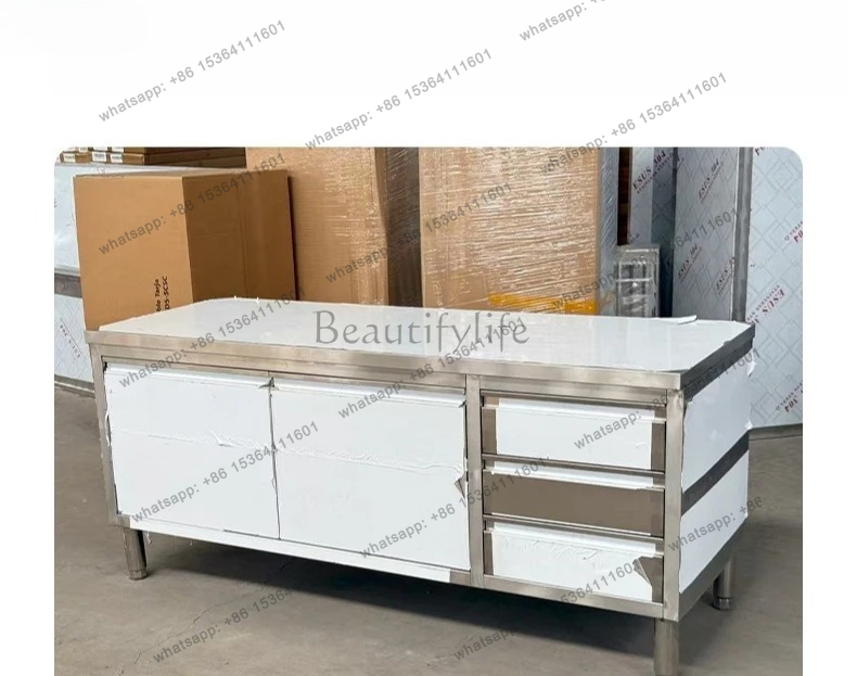 Commercial Kitchen Worktops - Lemari Dapur Komersial Stainless Steel jj4