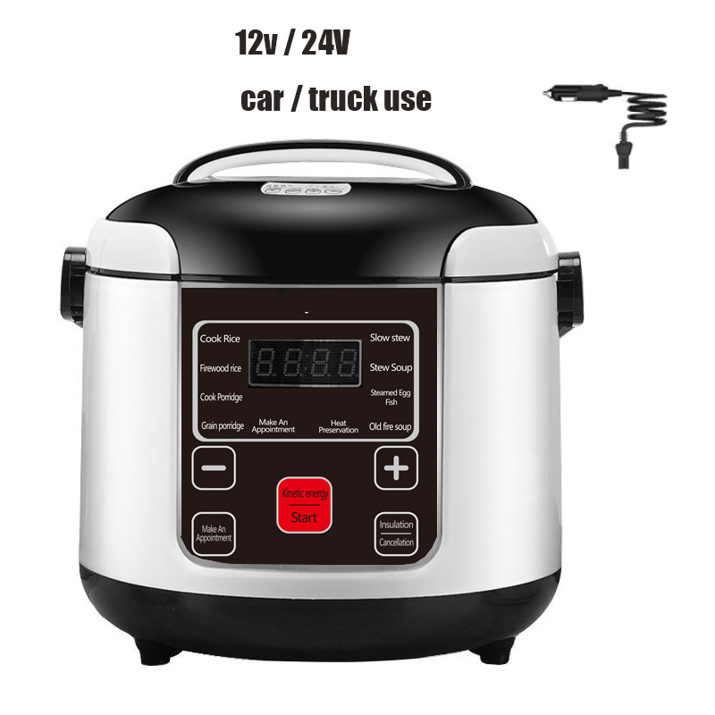 Soup Kettle Warmer - Penanak nasi Mini 12V 24V 1L/2L,