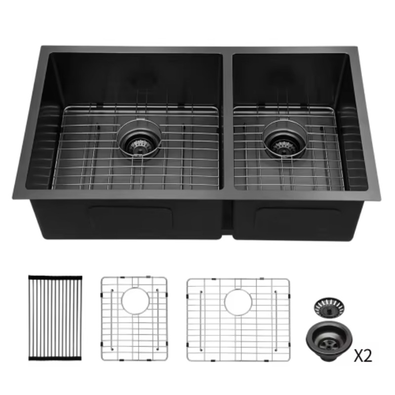 Commercial Kitchen Double Sink - Wastafel Dapur Modern ATV Ukuran Besar