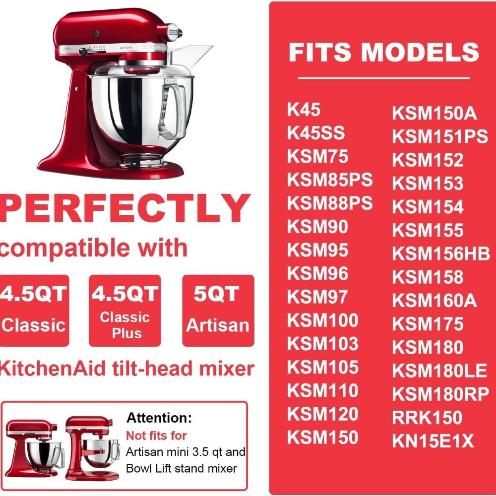 Mangkuk Mixer 4.5-5 QT Baja Ta - Kitchenaid Mixer Artisan 5Qt ulasan dan harga