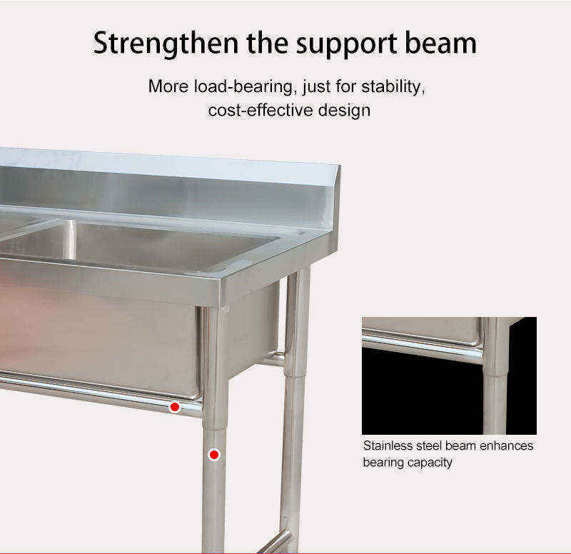 Wastafel Dapur Komersial Stain - Commercial Kitchen Double Sink ulasan dan harga