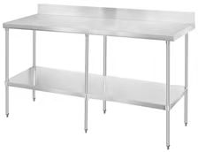 Meja Persiapan Makanan Komersi - Commercial Kitchen Worktops ulasan dan harga