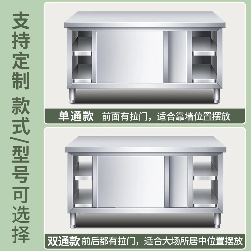 Meja Kerja Dapur Stainless Ste - Commercial Kitchen Worktops ulasan dan harga