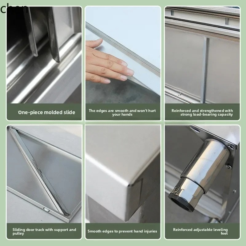 b1 Meja Kerja Dapur Stainless  - Commercial Kitchen Worktops ulasan dan harga