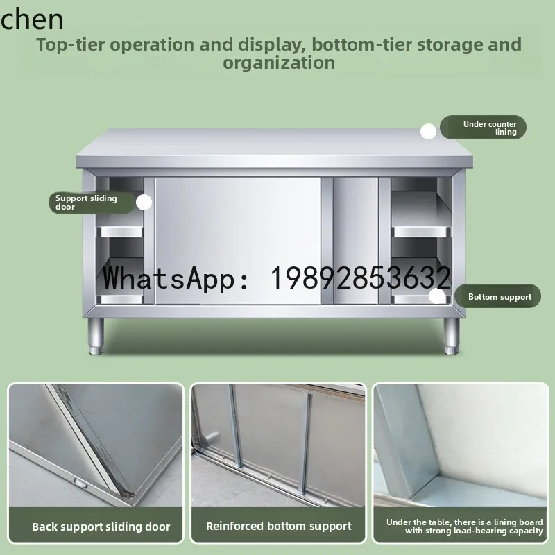 H29- Meja Kerja Dapur Stainles - Commercial Kitchen Worktops ulasan dan harga