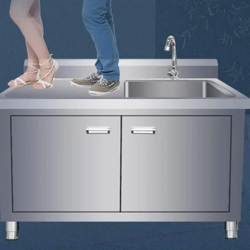 Wastafel Dapur Logam Komersial - Commercial Kitchen Double Sink ulasan dan harga