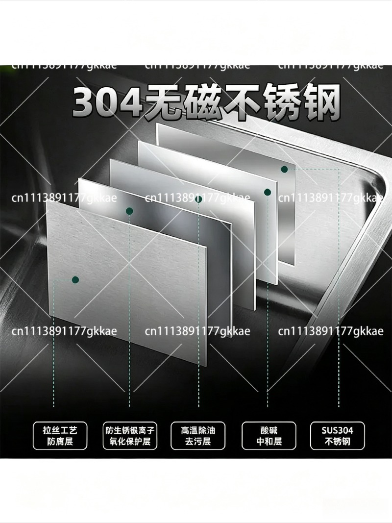 Wastafel Dapur Stainless Steel - Commercial Kitchen Double Sink ulasan dan harga