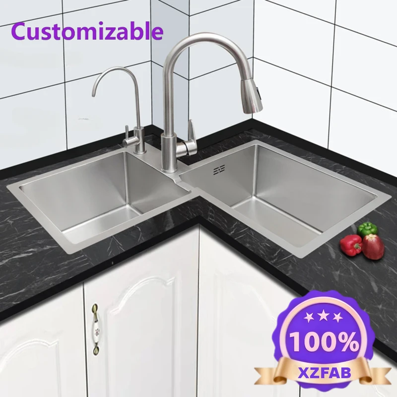Langsung dari Pabrik 2026 Pera - Commercial Kitchen Double Sink ulasan dan harga