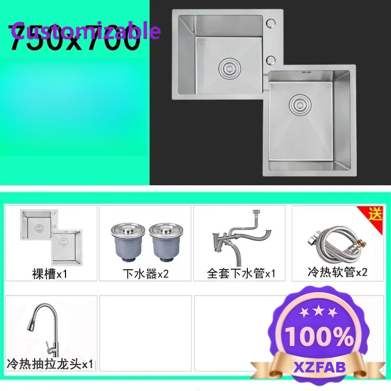 Langsung dari Pabrik 2026 Pera - Commercial Kitchen Double Sink ulasan dan harga