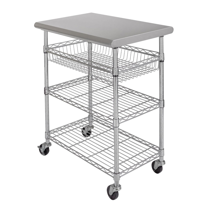 Meja Kerja Komersial Kustom, T - Commercial Kitchen Worktops ulasan dan harga