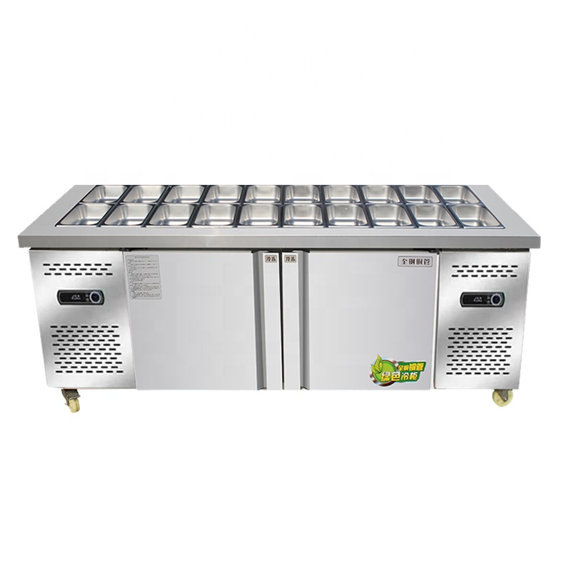 Freezer Meja Kapasitas Besar K - Commercial Kitchen Worktops ulasan dan harga