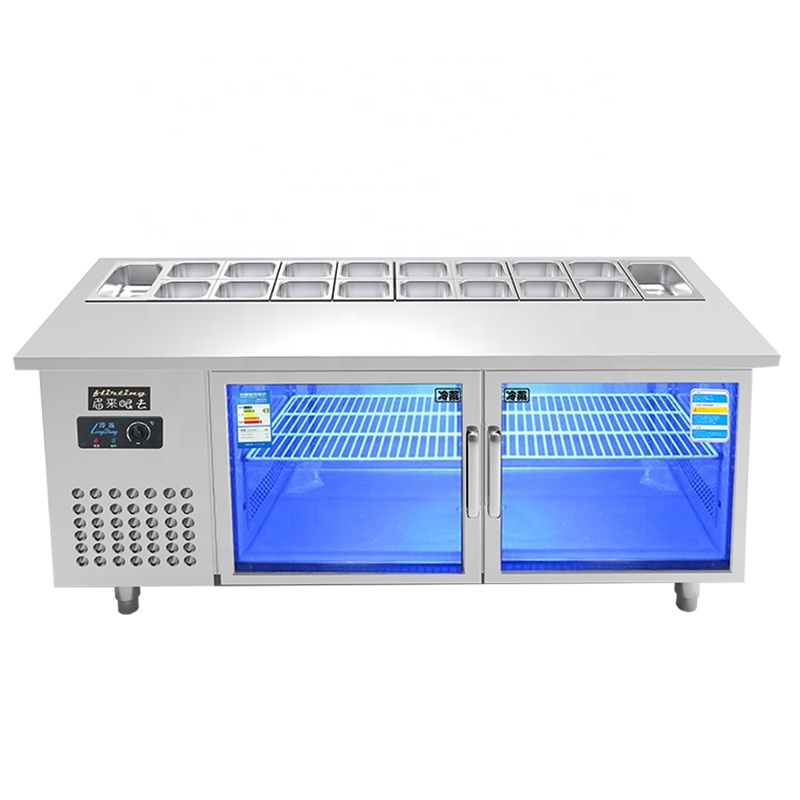 Freezer Meja Kapasitas Besar K - Commercial Kitchen Worktops ulasan dan harga