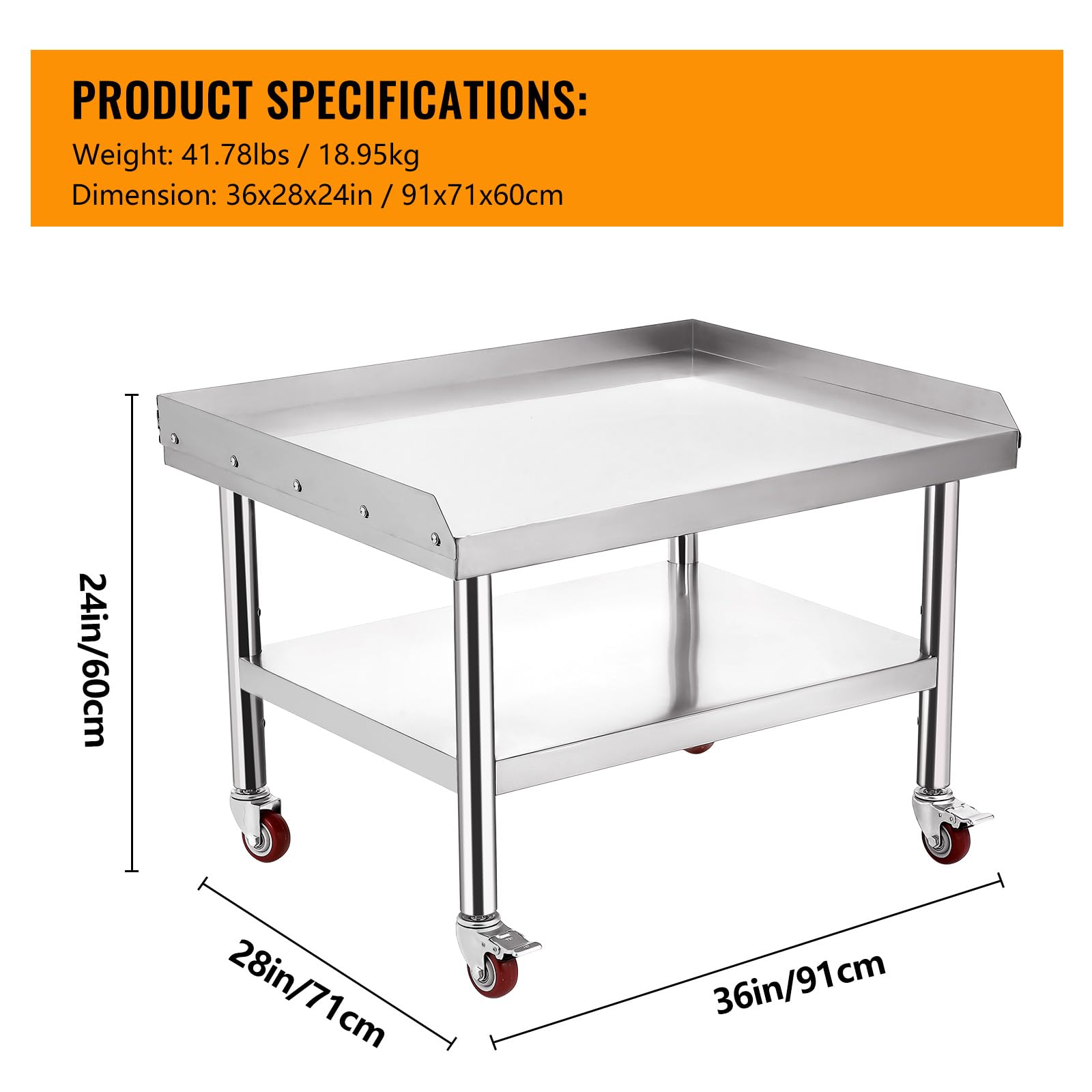 Meja Panggangan Peralatan Dapu - Commercial Kitchen Worktops ulasan dan harga