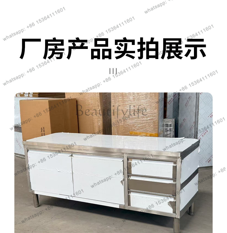 Lemari Dapur Komersial Stainle - Commercial Kitchen Worktops ulasan dan harga