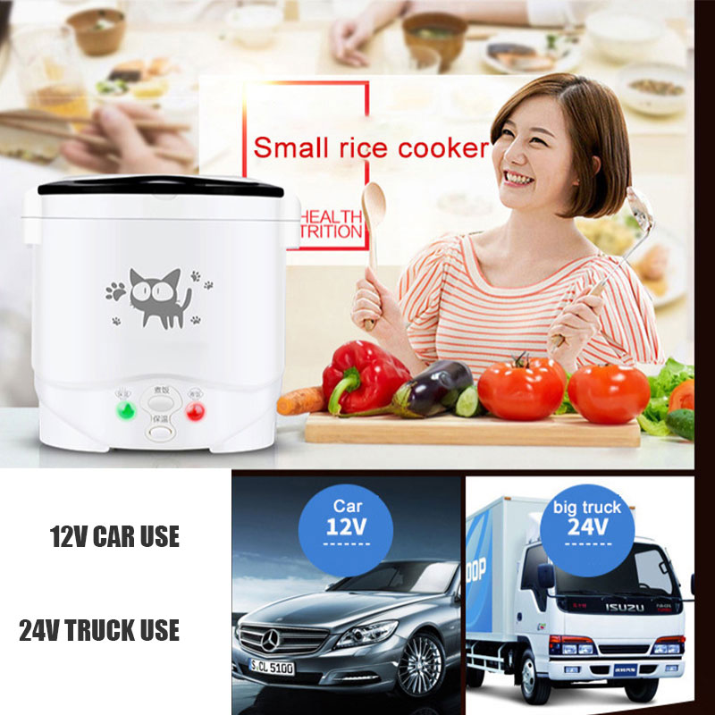 Penanak nasi Mini 12V 24V 1L/2 - Soup Kettle Warmer ulasan dan harga