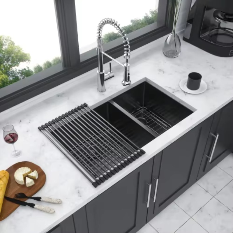 Wastafel Dapur Modern ATV Ukur - Commercial Kitchen Double Sink ulasan dan harga