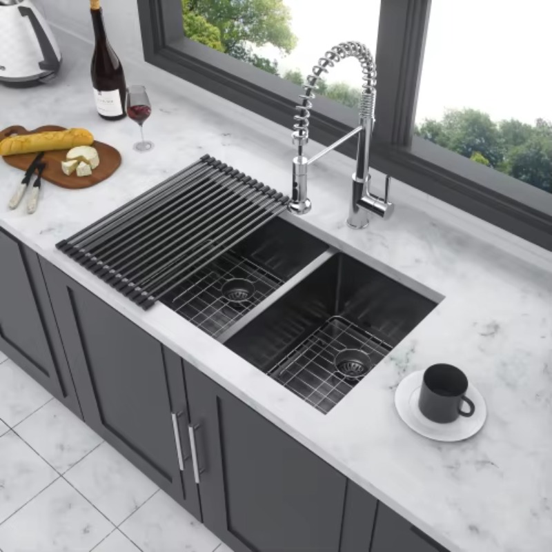 Wastafel Dapur Modern ATV Ukur - Commercial Kitchen Double Sink ulasan dan harga