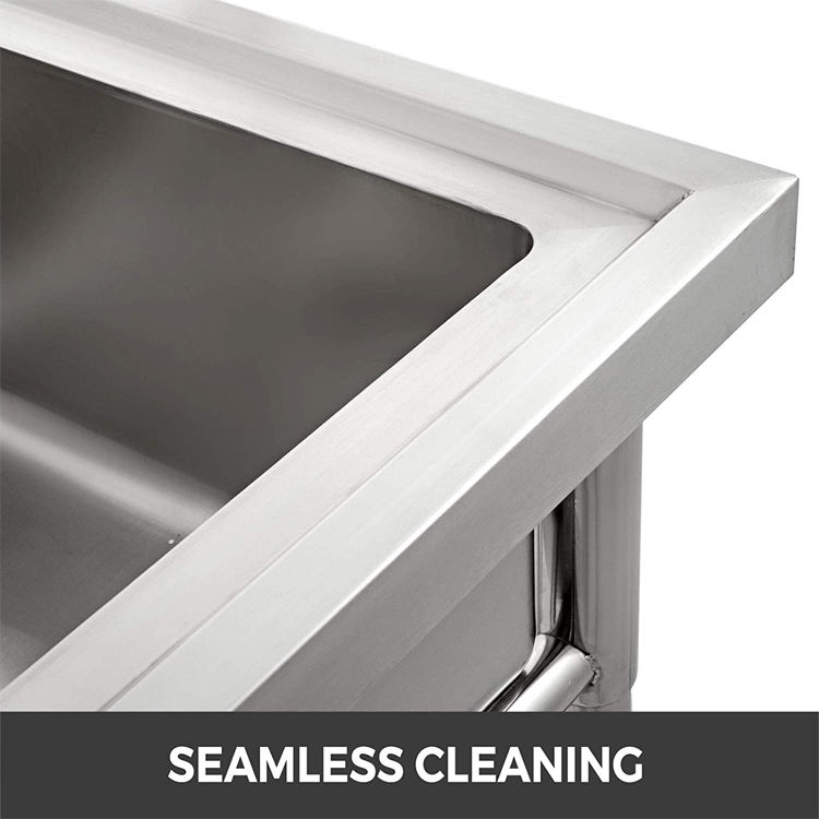 Wastafel Sluice Dapur Baja Tah - Commercial Kitchen Double Sink ulasan dan harga