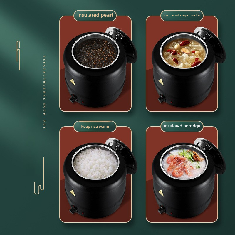 Pemanas Sup Listrik 10L Komers - Soup Kettle Warmer ulasan dan harga