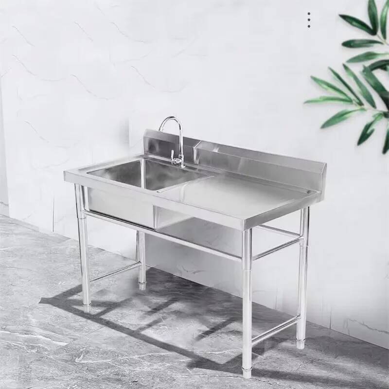Wastafel Dapur Stainless Steel - Commercial Kitchen Double Sink ulasan dan harga